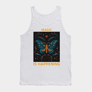 Magic is Happening Growth Butterfly Tank Top